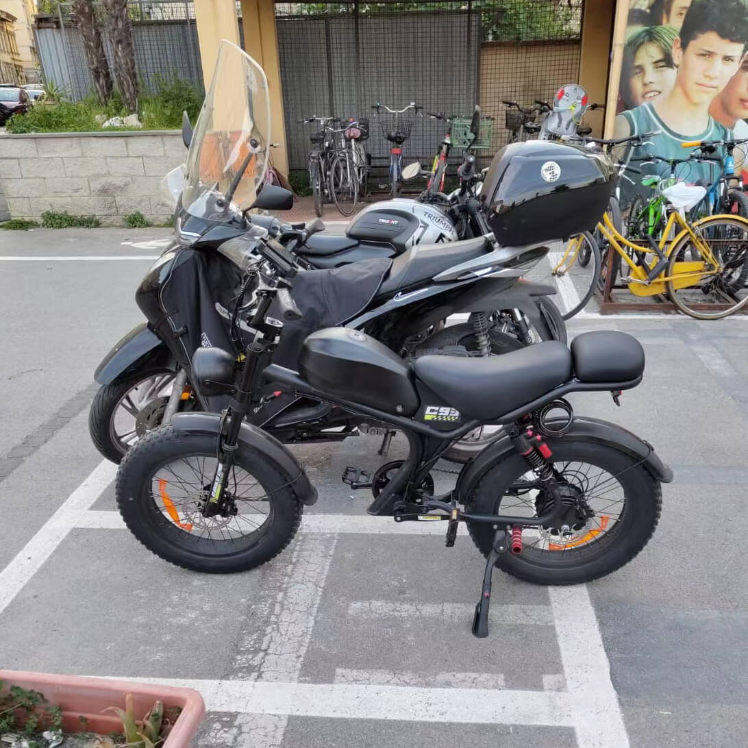 high performance moped ebicycle