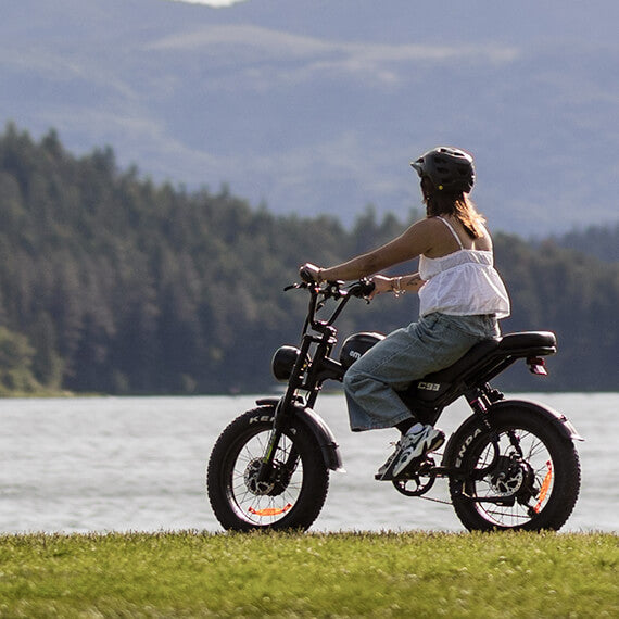 dual motor moped e-bike