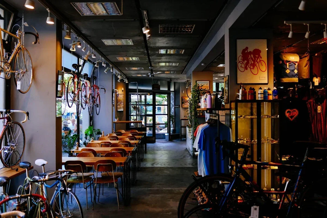 Local bike shop interior for an electric bike store near me guide