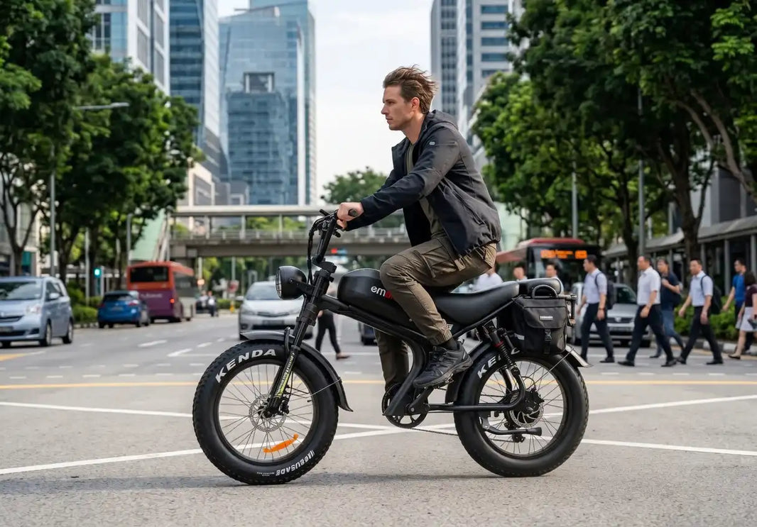 1000w Moped Style Ebike Tech Review: Dominating 2026 Urban Traffic