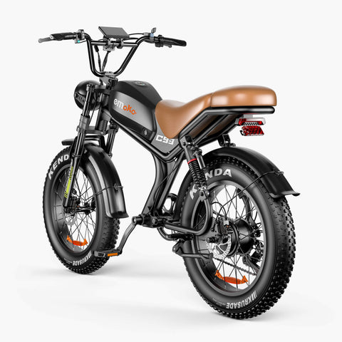 Emoko C93 48V Fast Moped-style Off Road full suspension Ebike Fat Tire 1000w Motor for adults