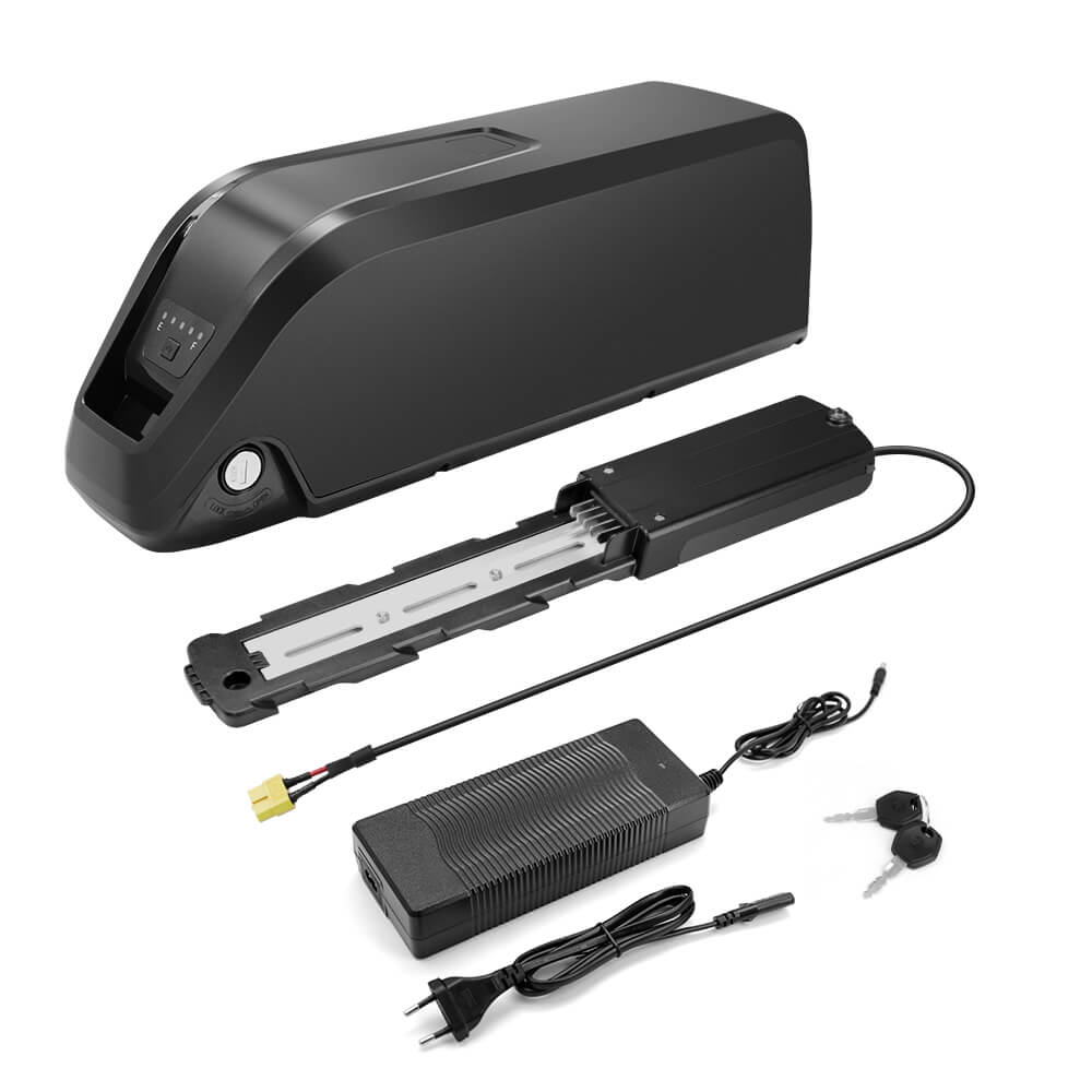 Batterie Vélo Électrique 48V 20Ah Hailong (XT60) + Rail & Chargeur 3A