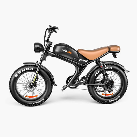 Emoko C93 48V Fast Moped-style Off Road full suspension Ebike Fat Tire 1000w Motor for adults