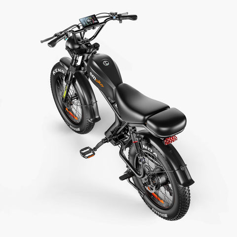 Emoko C93 48V Fast Moped-style Off Road full suspension Ebike Fat Tire 1000w Motor for adults