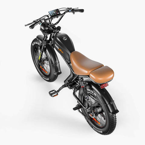 Emoko C93 48V Fast Moped-style Off Road full suspension Ebike Fat Tire 1000w Motor for adults