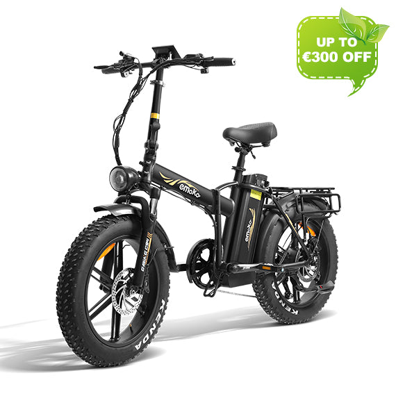 EMOKO C94 Cargo bike elettrica | Doppia batteria, lunga autonomia per consegne