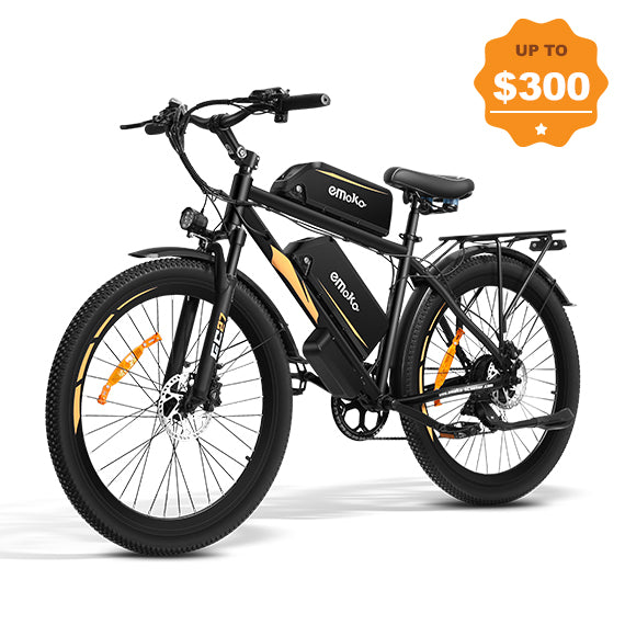 EMOKO EC27 Delivery E-Bike| Dual Battery 48V Long Range Cargo Bike