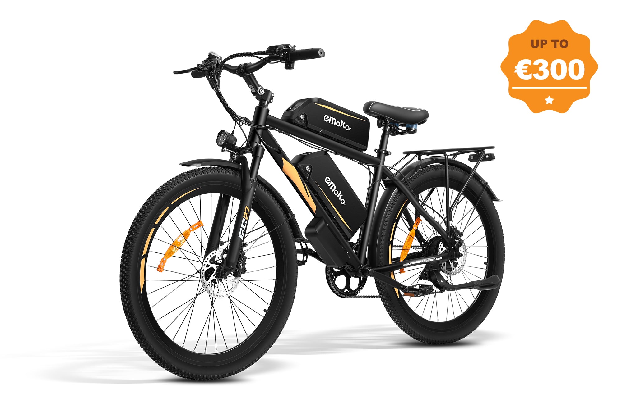 EMOKO EC27 Delivery E-Bike| Dual Battery 48V Long Range Cargo Bike