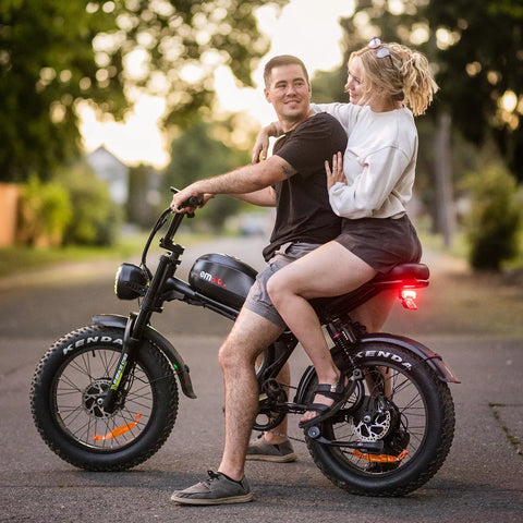EMOKO C93, bici elettrica a doppio motore | 2 x 75 N·m, 48 V, bici fuoristrada in stile ciclomotore