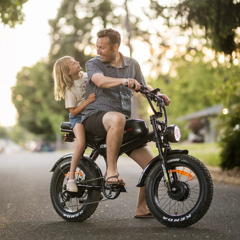 EMOKO C93, bici elettrica a doppio motore | 2 x 75 N·m, 48 V, bici fuoristrada in stile ciclomotore