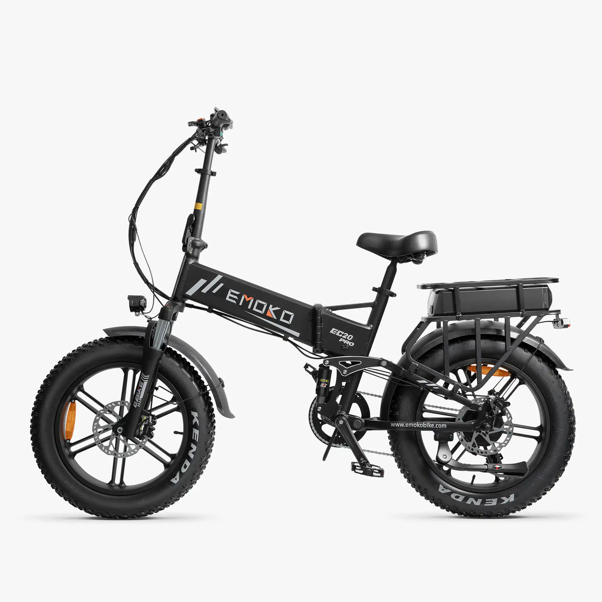 EMOKO EC20 | Vélo électrique pliant ultime longue autonomie (Jusqu'à 260 km)
