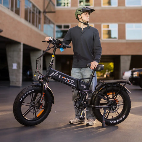 EMOKO EC20 | L'E-Bike Pieghevole per Pendolari ad Altissima Autonomia (Fino a 260 km)