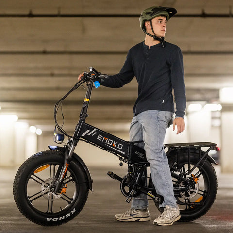 EMOKO EC20 | L'E-Bike Pieghevole per Pendolari ad Altissima Autonomia (Fino a 260 km)