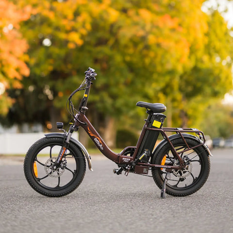 EMOKO EC23 Folding Ebike 48V 20Ah – Comfortable Commuter Electric Bike for Women & Seniors