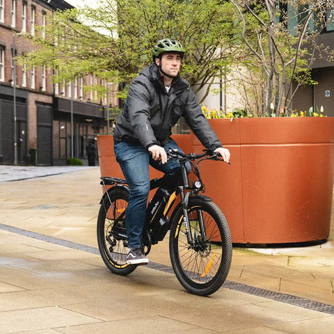 EMOKO EC27 Liefer-E-Bike | Lastenfahrrad mit zwei Akkus (48 V, 20 Ah + 25 Ah) für große Reichweiten