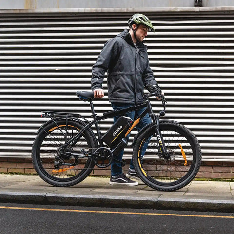 EMOKO EC27 Liefer-E-Bike | Lastenfahrrad mit zwei Akkus (48 V, 20 Ah + 25 Ah) für große Reichweiten