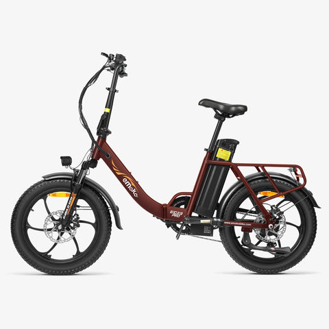 EMOKO EC23 Folding Ebike 48V 20Ah – Comfortable Commuter Electric Bike for Women & Seniors