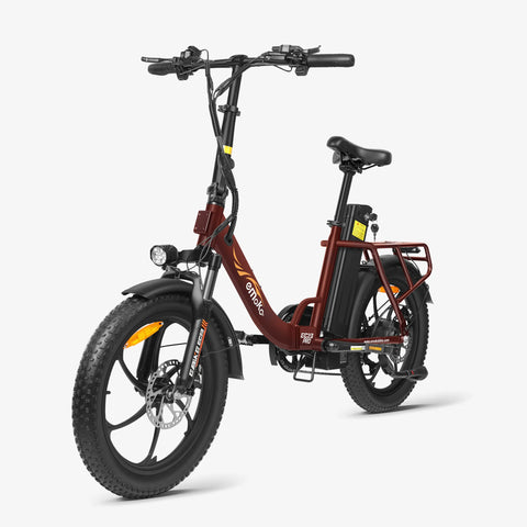 EMOKO EC23 Folding Ebike 48V 20Ah – Comfortable Commuter Electric Bike for Women & Seniors