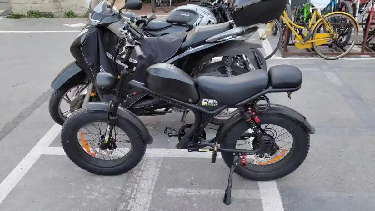 moped-style electric bike