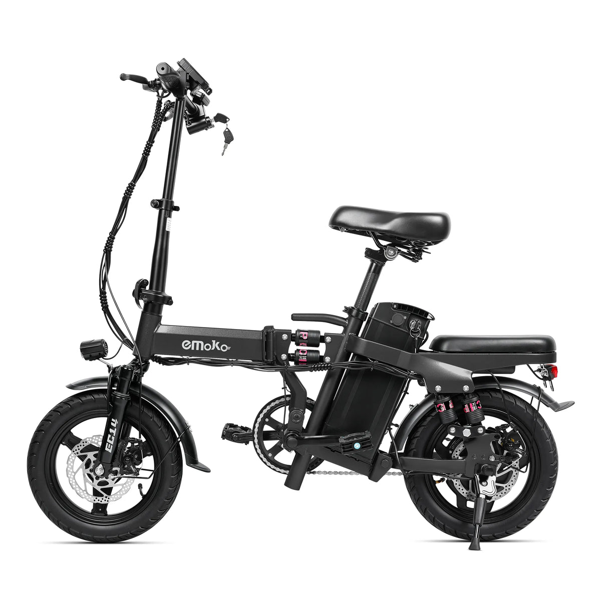 EMOKO EC14 Mini Folding Ebike 500W Motor | 48V 15AH Battery